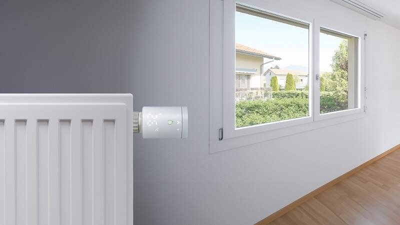 Bezdrôtová termohlavica Xtend Home TRV-H101 set (2ks + jednotka) biela