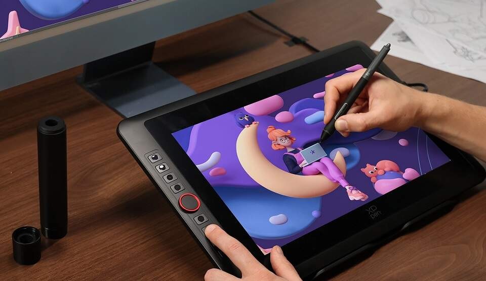 Grafický tablet XPPen Artist 15.6 Pro v2 čierny
