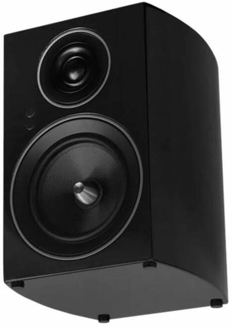 Reproduktory Jamo C707PA MKII (2 ks) čierna Detail reproduktora Jamo C707PA MKII s 135mm basovým meničom a 25,4mm výškovou kalotou v čiernom prevedení