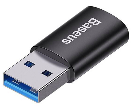 Redukcia Baseus USB-A 3.1/USB-C, OTG čierna Redukcia Baseus USB-A 3.1/USB-C, OTG čierna