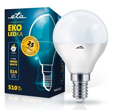 Žiarovka ETAP45W6WW01