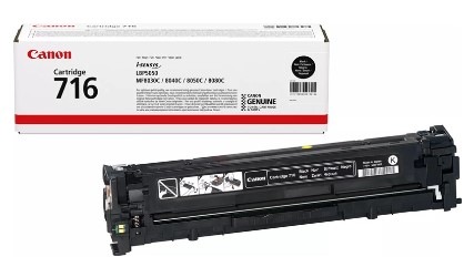 Toner Canon CRG-716Bk, 2200 strán čierny