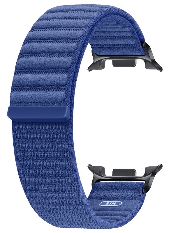 Remienok Samsung Fabric (S/M) modrý