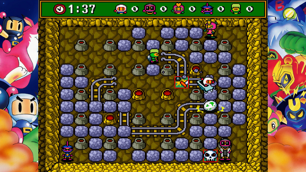 Hra U&I Entertainment Switch Super Bomberman Collection Hra U&I Entertainment Switch Super Bomberman Collection akčná scéna