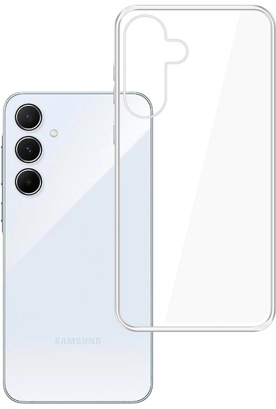 Kryt na mobil 3mk Armor MagCase na Samsung Galaxy A57 v priehľadnom dizajne