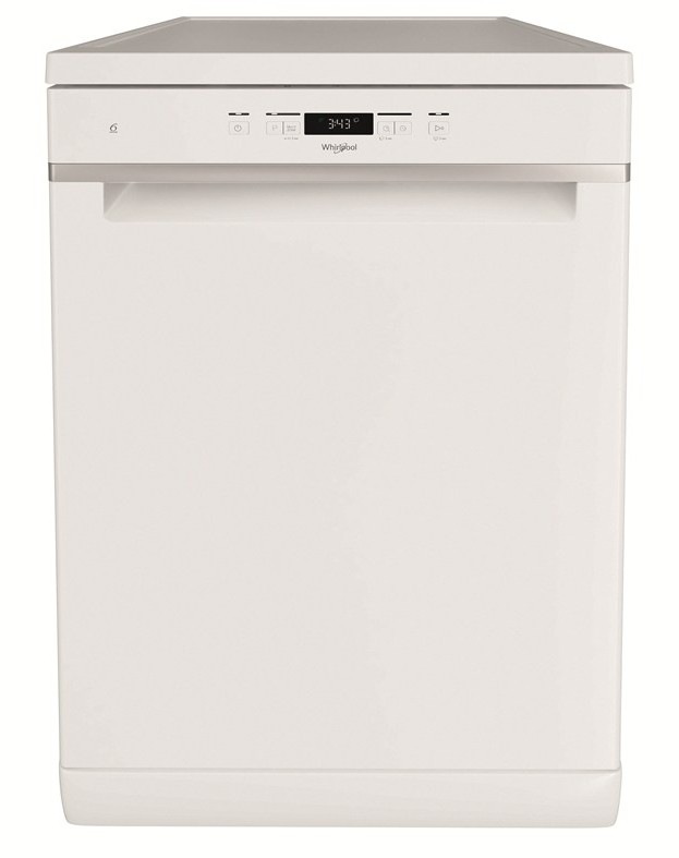 Umývačka riadu Whirlpool WH4FFC14BN6W biela Voľne stojaca umývačka Whirlpool WH4FFC14BN6W, biela farba.