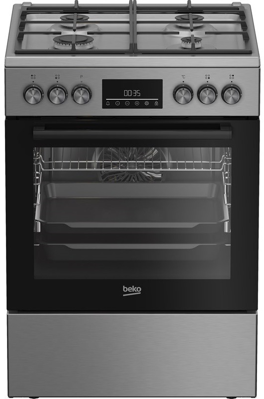 Sporák K60 Beko FBM62330GXTN, nerez