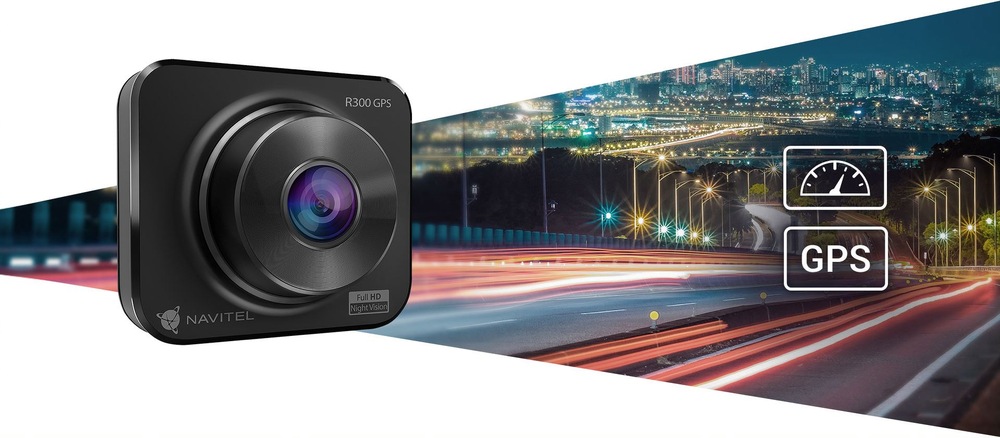 Autokamera NAVITEL R300 GPS čierna Autokamera NAVITEL R300 GPS čierna