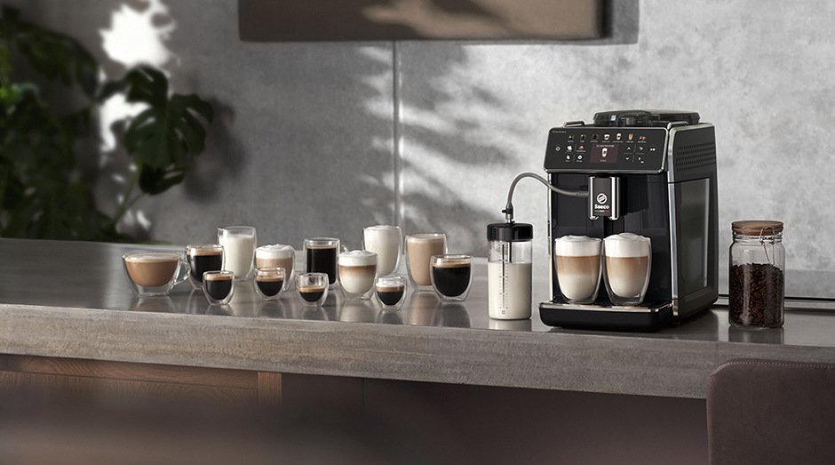 Automatický kávovar Saeco GranAroma SM6580/00 čierny Automatický kávovar Saeco GranAroma SM6580/00 čierny