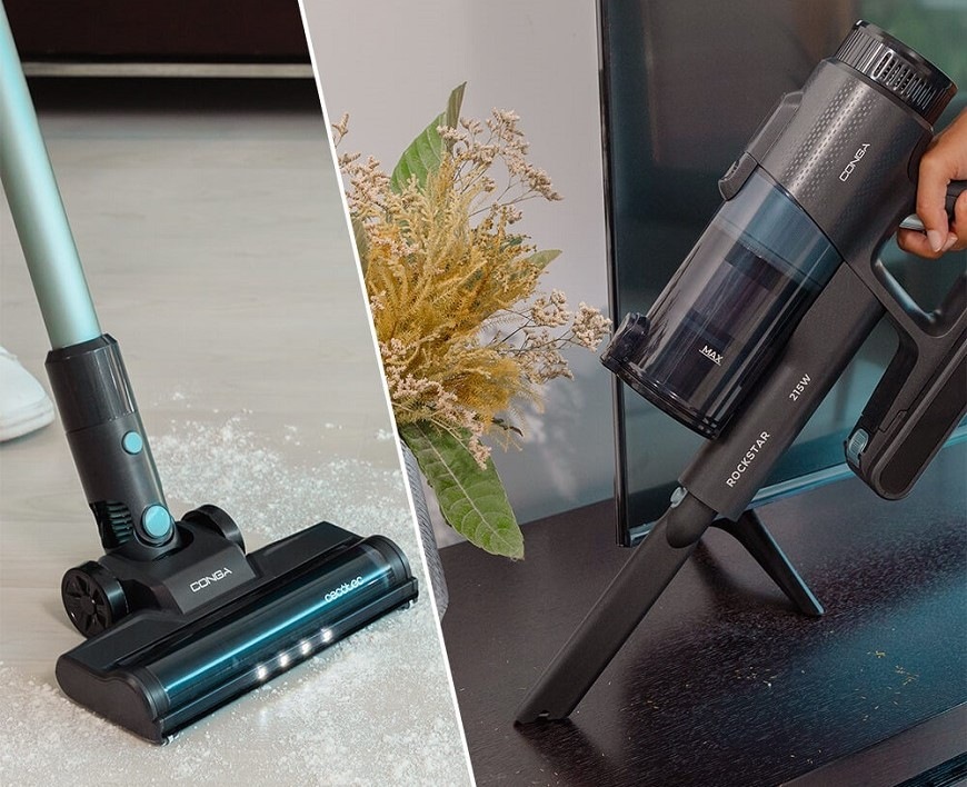 Tyčový vysávač Cecotec Conga Rockstar 1500 Ray Pure Tyčový vysávač Cecotec Conga Rockstar 1500 Ray Pure
