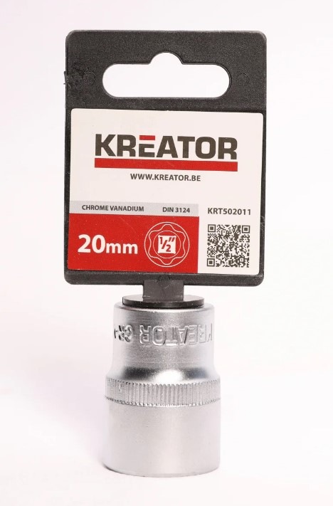 Nástrčná hlavica Kreator KRT502011 1/2" 20mm