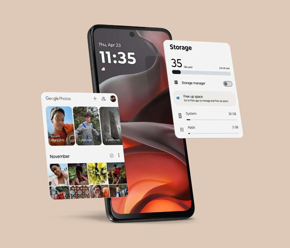 Mobilný telefón Motorola Moto G15 8 GB / 512 GB zelený
