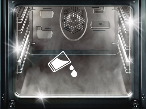 Sporák K60 Beko FBM62330GWDTN, biely, parné čistenie steamShine