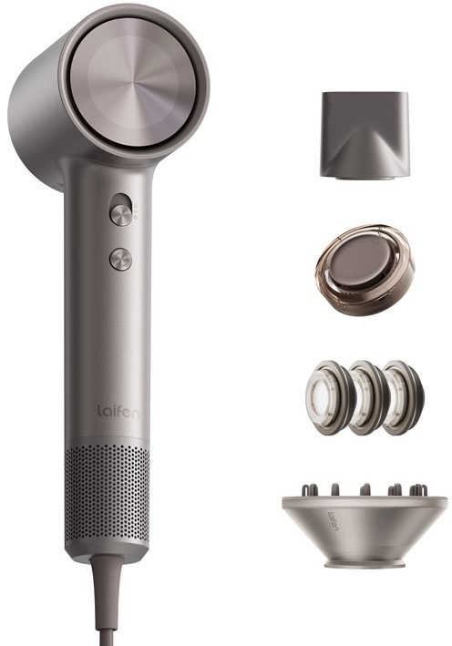 Fén Laifen Swift 4 Polished Titanium sivý