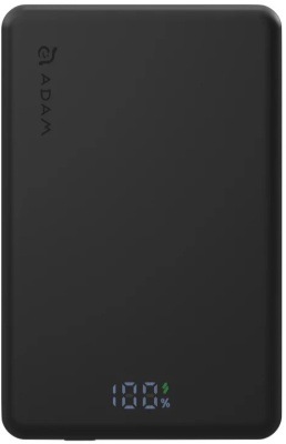 Powerbank ADAM Elements VIONTA L10 Ultra Slim 10000 mAh čierna ADAM Elements VIONTA L10 s vyvinutým integrovaným káblom USB-C.