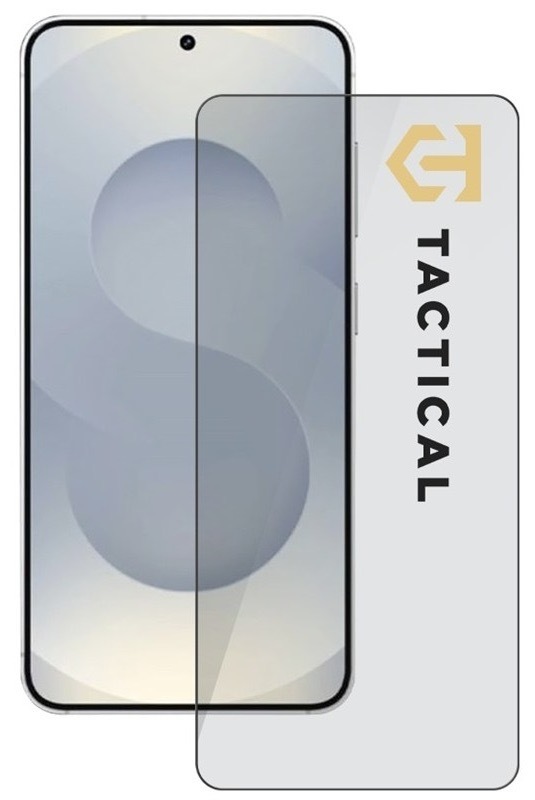 Tvrdené sklo Tactical na Samsung Galaxy S26, čierna farba