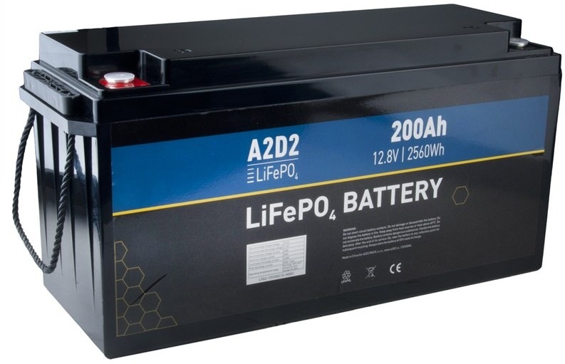 Akumulátor Avacom A2D2 batéria LiFePO4 12,8V 200Ah M8 (Gotion cells)