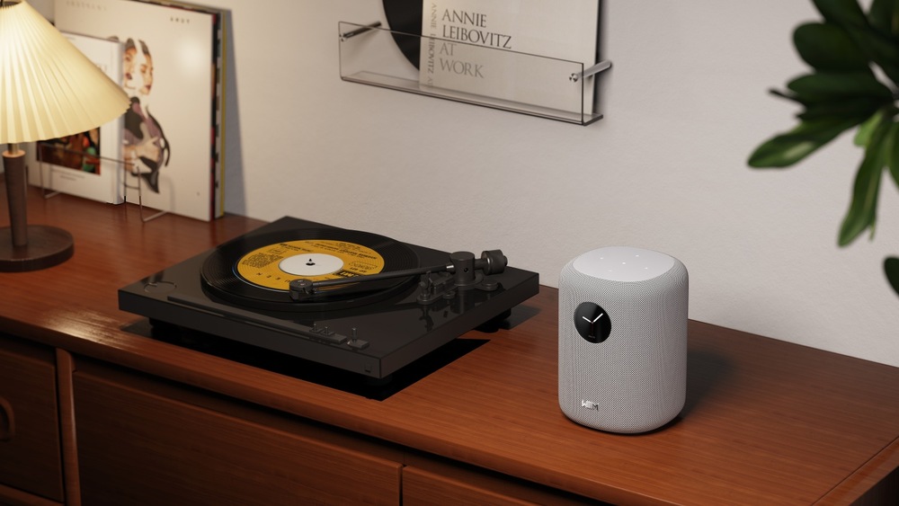 Prenosný reproduktor WiiM Sound biely Reproduktor WiiM Sound ponúka široké možnosti kompatibility