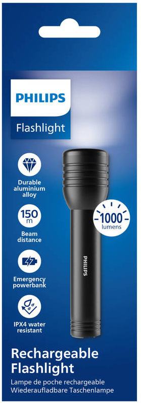 Lampáš Philips SFL7005R/10 čierna