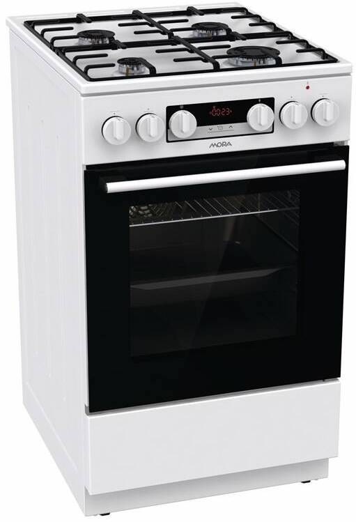 Kombinovaný sporák Mora K 5655 AW biely