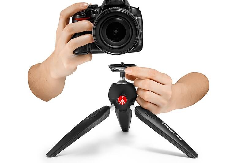 Statív Manfrotto PIXI EVO mini čierny Statív Manfrotto PIXI EVO mini čierny