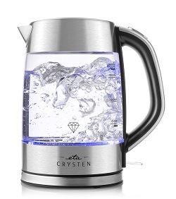 Rýchlovarná kanvica ETA Crysten 4154 90000, nerez/sklo