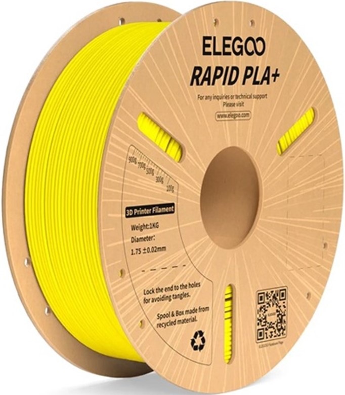 Tlačová struna Elegoo Rapid PLA+ 1,75mm - žltá