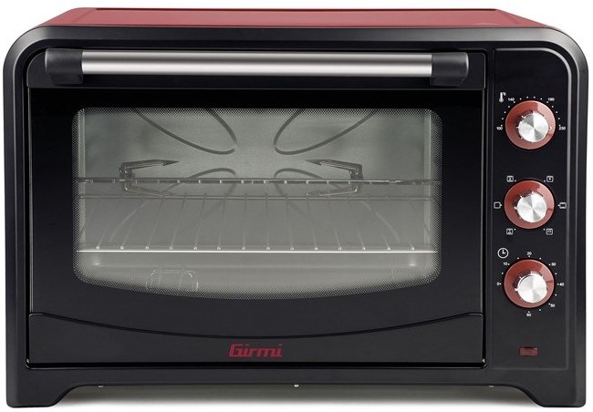 Mini rúra Girmi FE6000 čierna/červená