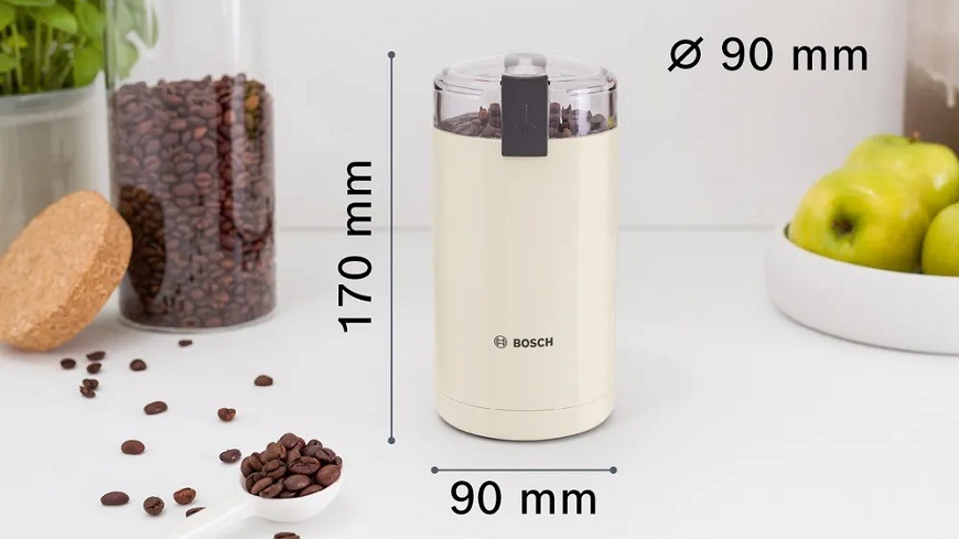 Mlynček na kávu Bosch TSM6A017C krémový BOSTSM6A017C