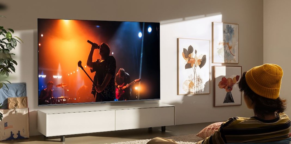 Televízia Xiaomi S Mini LED 55 2nd Gen sledovanie filmu