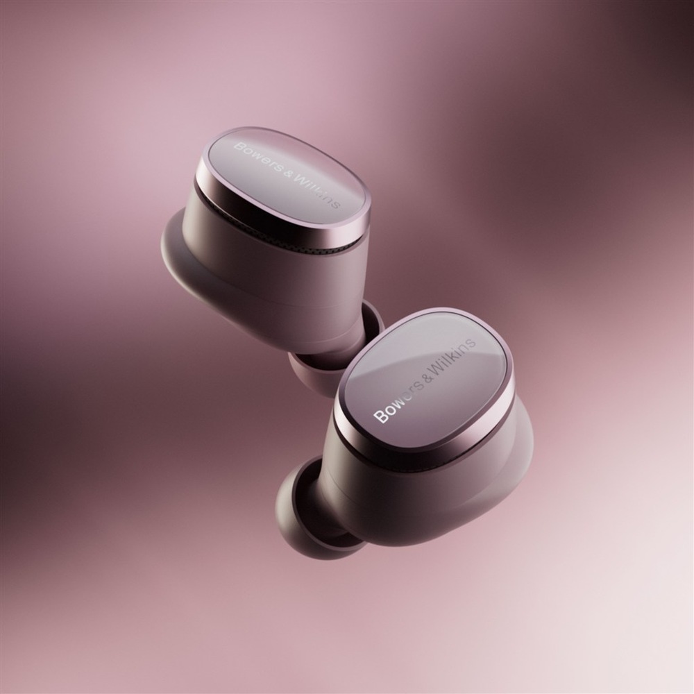Slúchadlá Bowers & Wilkins True wireless Pi8 - ružová