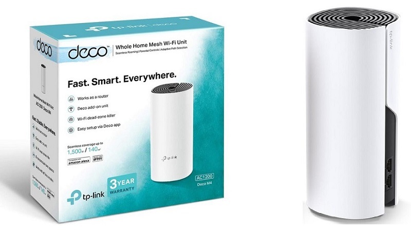 Kompletný Wi-Fi systém TP-Link Deco M4 (1 ks) biely