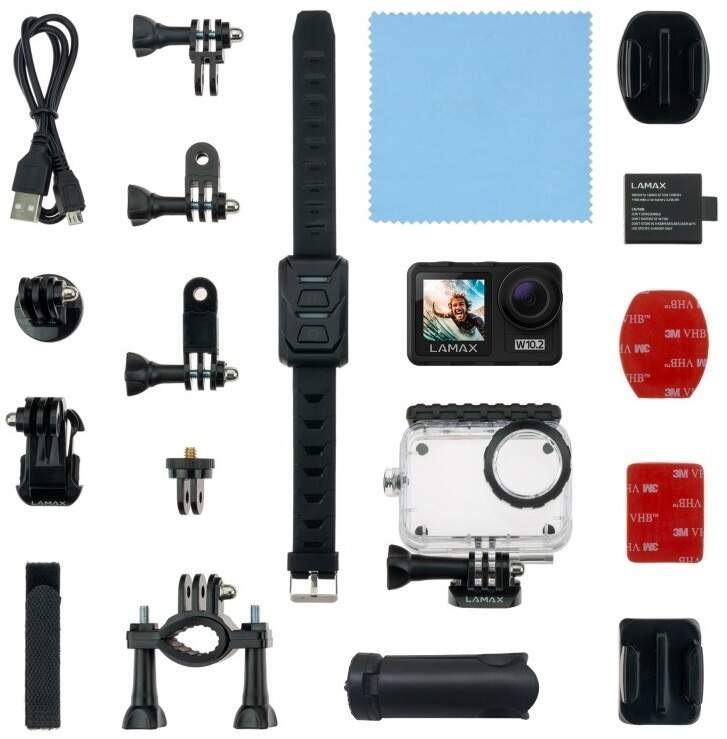 Outdoorová kamera LAMAX W10.2 sivá