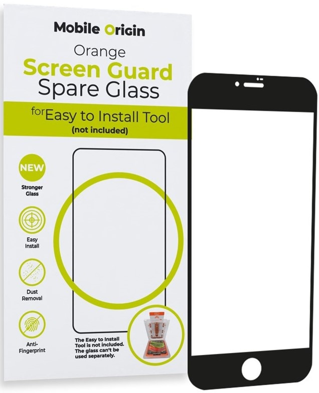 Tvrdené sklo Mobile Origin Orange Screen Guard Spare Glass na Apple iPhone 8/7/SE (2022)/SE (2020)