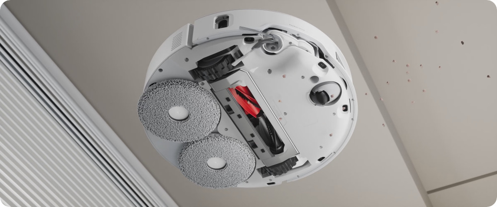 Robotický vysávač Roborock Qrevo Curv 5A1 biely Robotický vysávač Roborock Qrevo Curv 5A1 biely