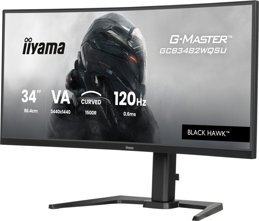 Herný monitor IIYAMA G-Master GCB3482WQSU-B1 čierny