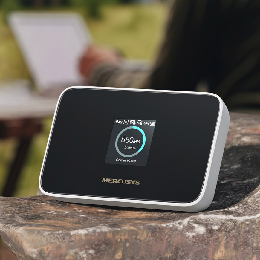 Router Mercusys MT115 4G LTE Mobile rýchlosť
