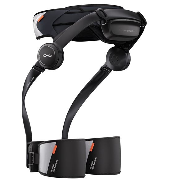 Exoskeleton Hypershell X Carbon, čierna farba