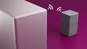 Subwoofer Philips TAW8506 strieborný Subwoofer Philips TAW8506 strieborný