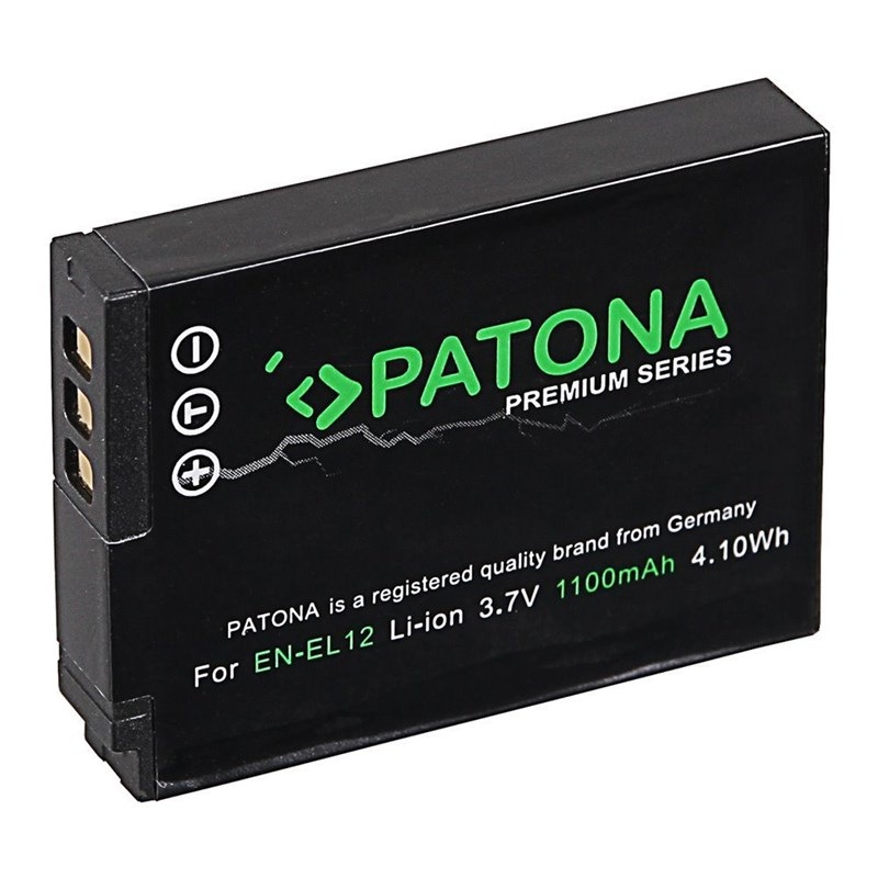 Batéria PATONA pre Nikon EN-EL12 1100mAh Li-Ion Premium