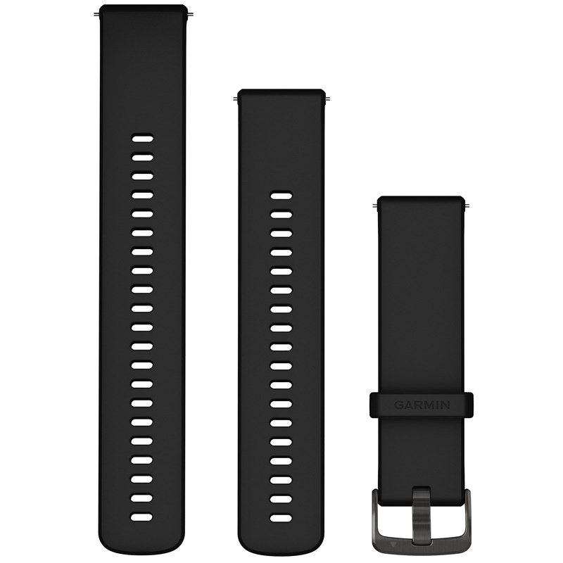 Remienok Garmin Quick Release (22 mm), silikonový čierny