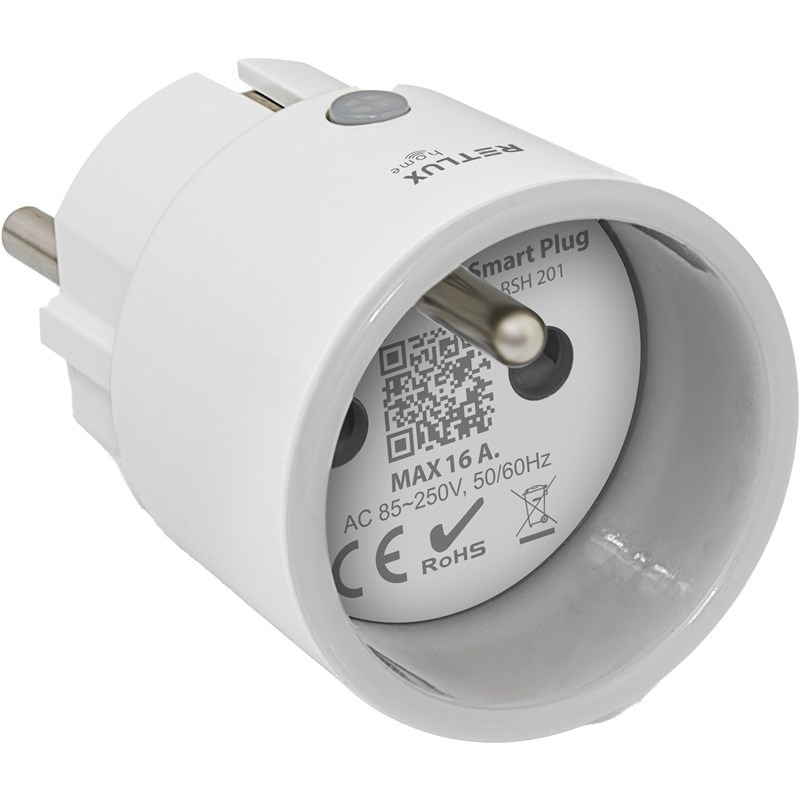 Inteligentná zásuvka RETLUX RSH 201 Wifi Smart FR 16A biela Inteligentná zásuvka RETLUX RSH 201 Wifi Smart FR 16A biela