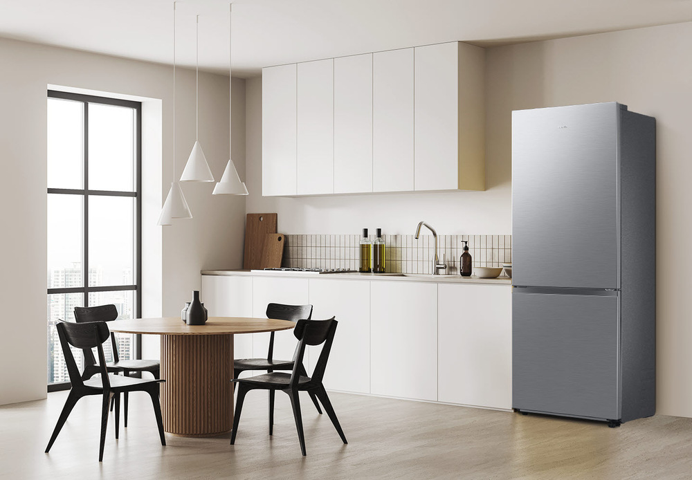 Chladnička s mrazničkou Samsung RB53DG706AS9EO strieborná Samsung RB53DG706AS9EO, NoFrost