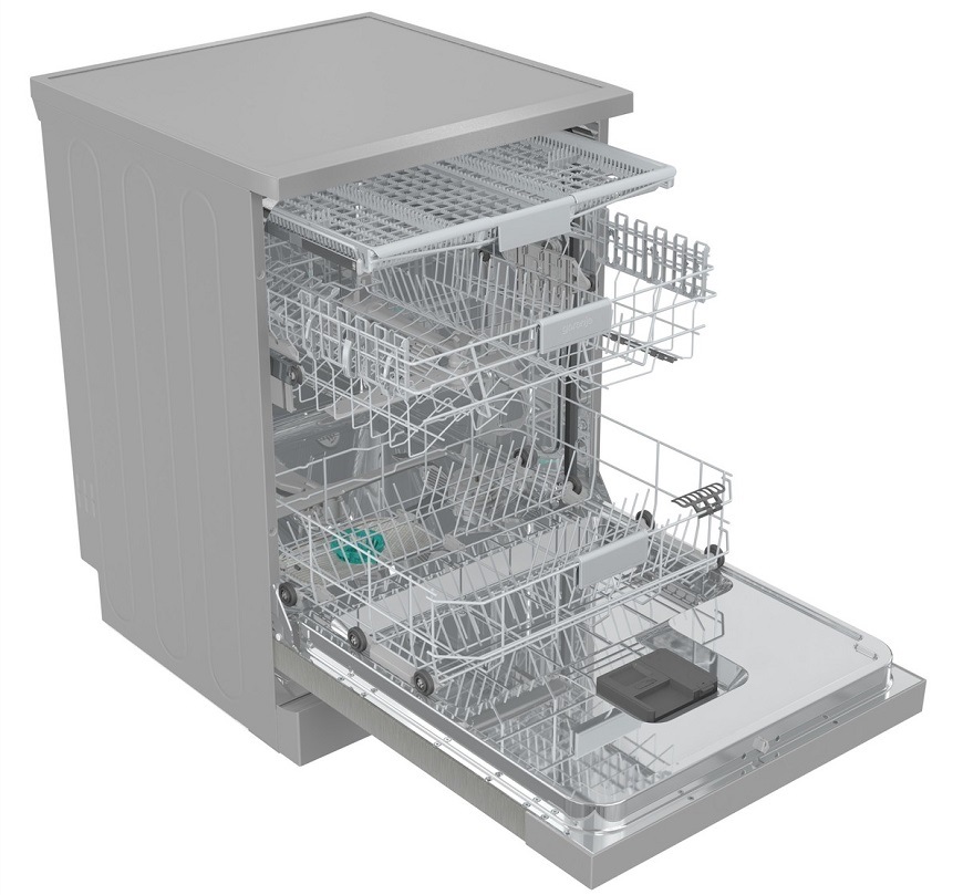 Umývačka riadu Gorenje GS643C90X, nerezová, Tablety 3 V 1″ width=