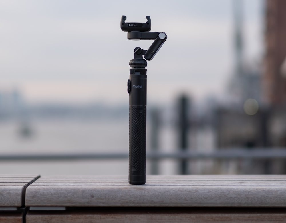 Statív Rollei Easy Creator Gimbal AI-Tracking čierny Statív Rollei Easy Creator Gimbal AI-Tracking čierny