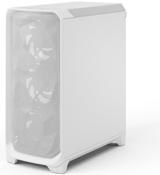 Case FRACTAL DESIGN Meshify 3 TG čierna Detail obrázku bočnej strany skrine.