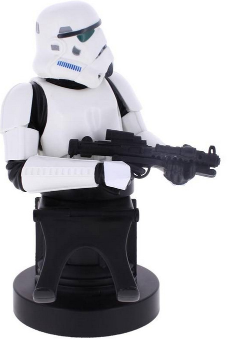 Držiak EXG Cable Guy - Imperial Stormtrooper čierny/biely Exquisite Gaming Cable Guy - Imperial Stormtrooper (CGCRSW400357)