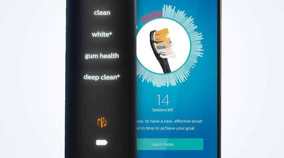 Zubná kefka Philips Sonicare 9400 DiamondClean HX9917/89 čierna Philips HX9917/89 Sonicare 9400 DiamondClean