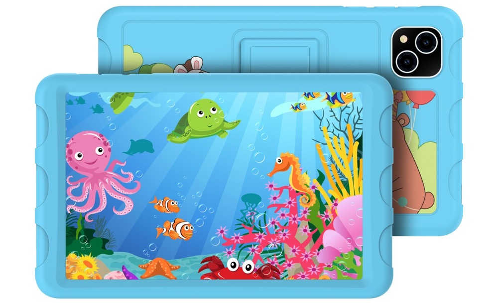 Tablet iGET Smart W8 Kids 4 GB / 64 GB + detský kryt modrý Tablet iGET Smart W8 Kids 4 GB / 64 GB + detský kryt modrý