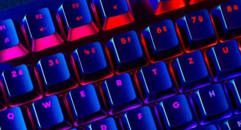 Klávesnica Niceboy ORYX K610 Chameleon čierna Klávesnica Niceboy ORYX K610 Chameleon čierna